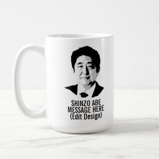 MUG SHINZO ABE PERSONNALISÉ
