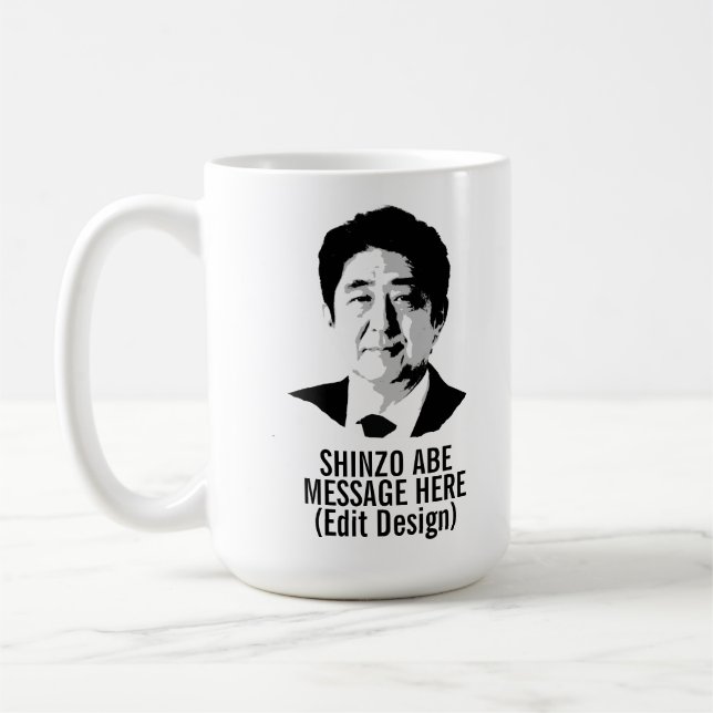 MUG SHINZO ABE PERSONNALISÉ (Gauche)