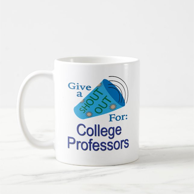 Mug Shout Out pour les professeurs du collège (Gauche)