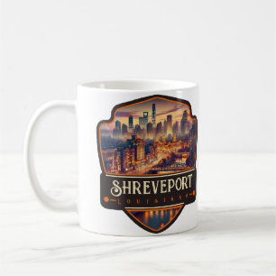 Mug Shreveport, Louisiane   VINTAGE