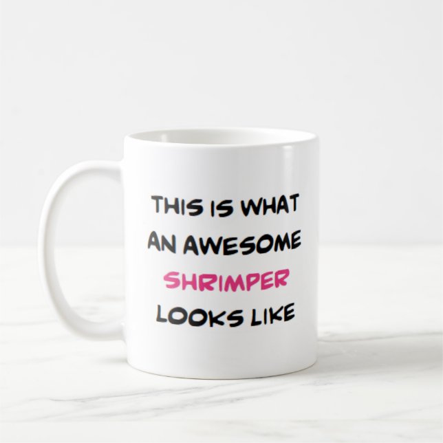 Mug shrimper, génial (Gauche)