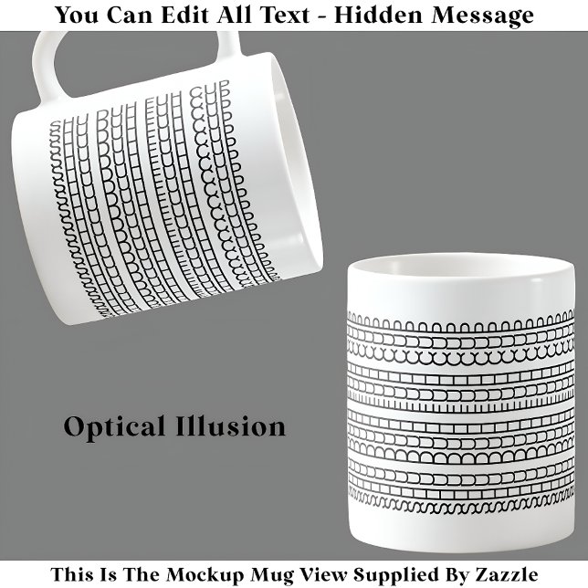 Mug Shu Duh Fuh Cup Message caché 116B Citation Drôle (Créateur téléchargé)