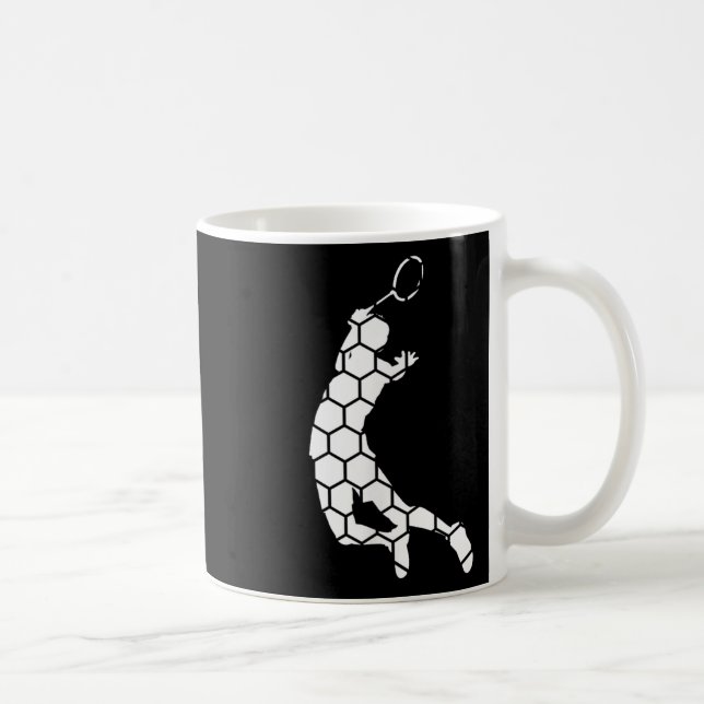 Mug Shutter Badminton Squash Joueur Badminton (Droite)