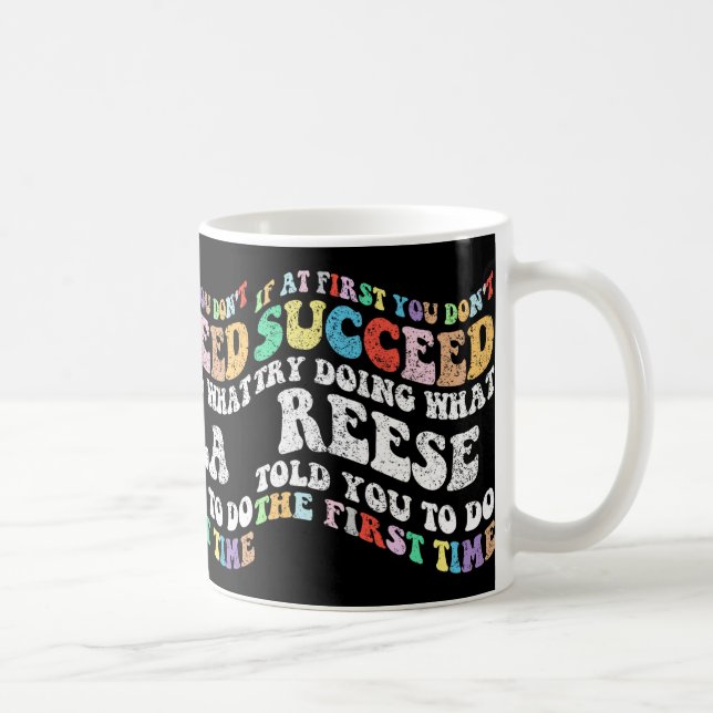 Mug Si au début vous n'avez pas réussi essayez de fair (Droite)