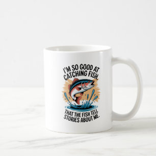 Mug "Si bon à la pêche, poisson raconter des histoires