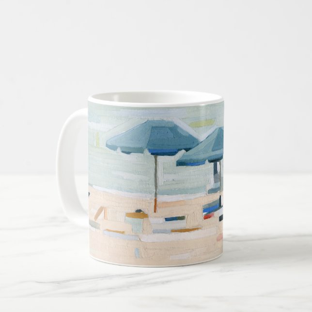 Mug Si c'est les plages (Devant gauche)