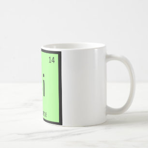 Mug Si - Chimie du chat siamois Tableau périodique Élé