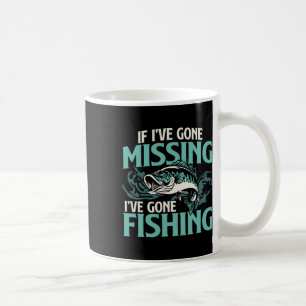 Mug Si je ai disparu, je suis allé à la pêche - Pêche