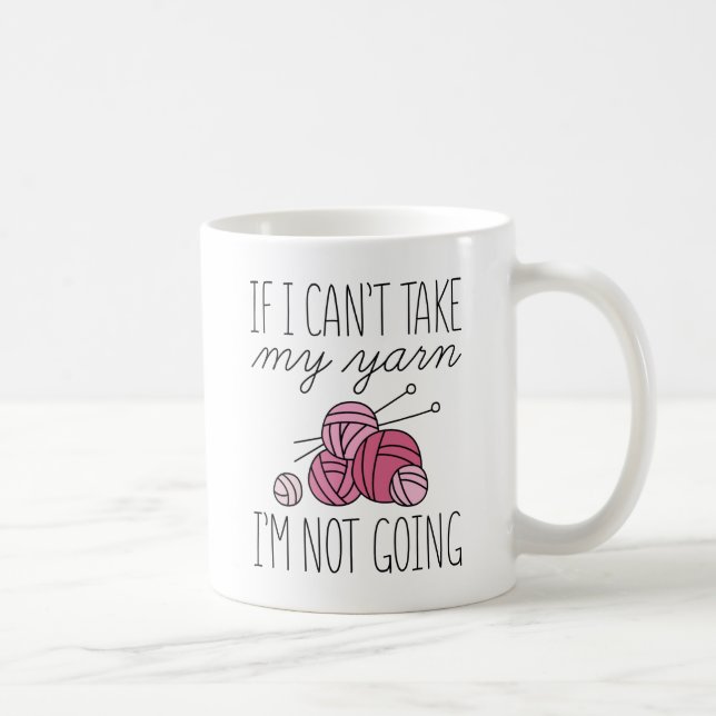 Mug Si je ne peux pas prendre mon fil (Droite)