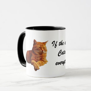 Mug Si la terre était plate...