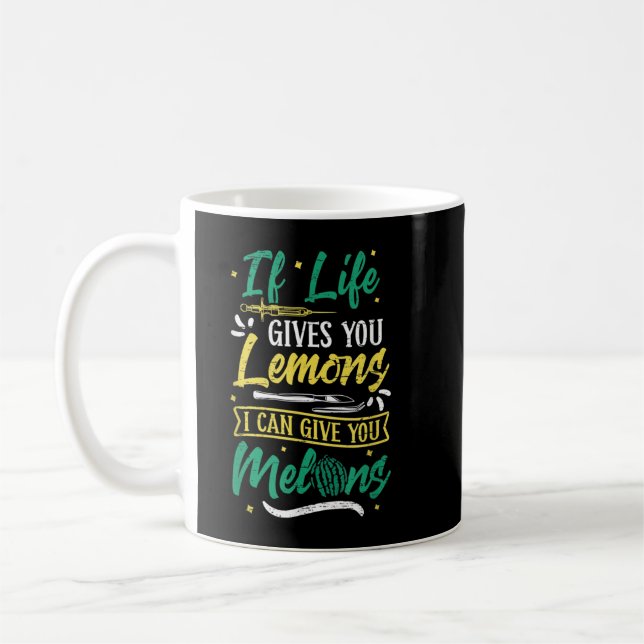 Mug Si La Vie Vous Donne Des Citrons, Je Peux Vous Don (Gauche)