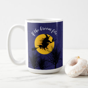 Mug Si Le Broom Convient À L'Halloween Drôle