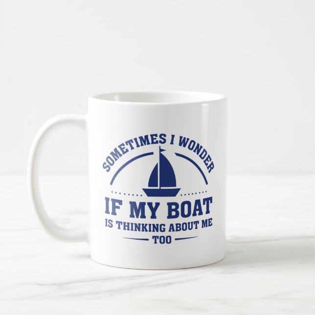 Mug Si mon bateau (Gauche)