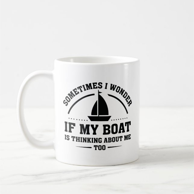 Mug Si mon bateau (Gauche)