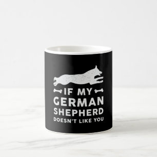 Mug Si mon berger allemand Amoureux des chiens animal 