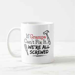 Mug Si Papi ne peut pas le réparer nous sommes tous fi