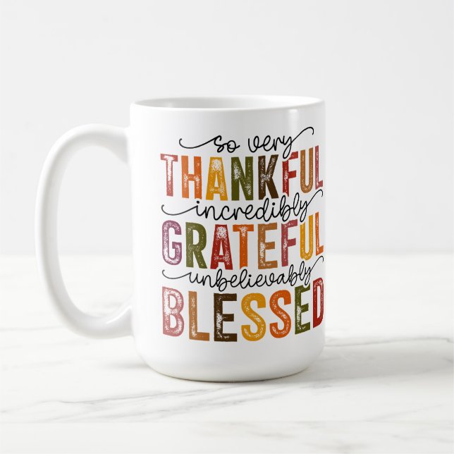 Mug Si Reconnaissant Automne (Gauche)