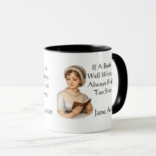 Mug Si un livre est bien écrit, . Jane Austen
