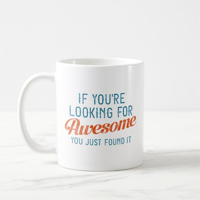 Mug Si vous cherchez à être génial (Gauche)