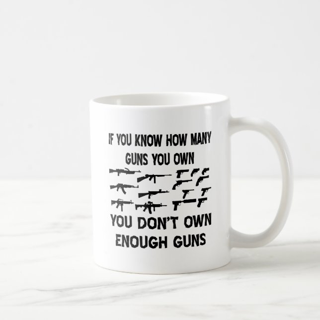 Mug Si vous connaissez combien d'armes à feu vous (Droite)