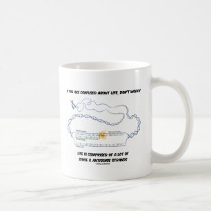 Mug Si vous êtes confondu avec la vie, ne vous inquiét