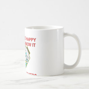 Mug Si vous êtes heureux et que vous le savez, partage