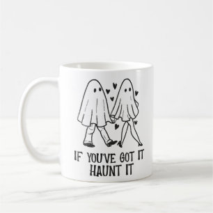 Mug Si vous l'avez, hantez-le – Joli Couple de Fantôme
