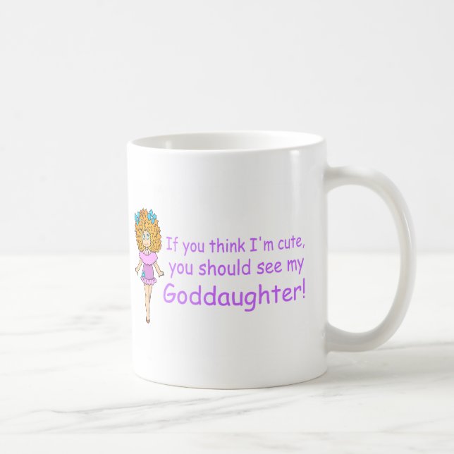 Mug Si vous pensez Im mignon vous devriez voir mon (Droite)