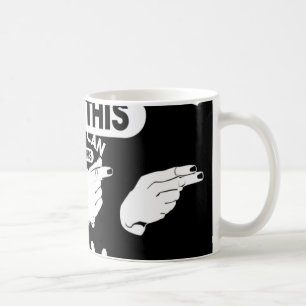Mug Si Vous Pouvez Lire Ce "High Five". Sensibilisatio