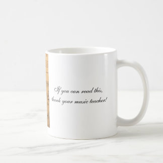 Mug Si vous pouvez lire ceci, remerciez votre