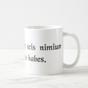 Mug Si vous pouvez lire ceci, vous êtes overeducated.