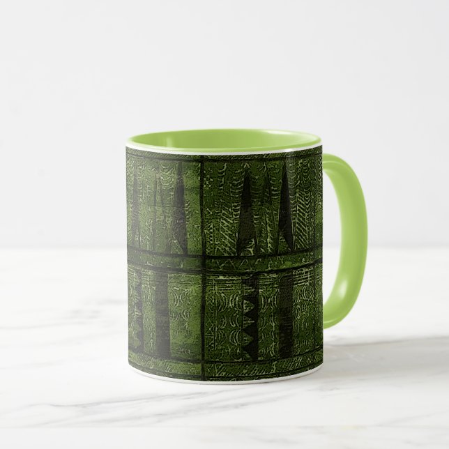 Mug Siapo 'elei (tissu d'écorce samoan) (Devant droit)