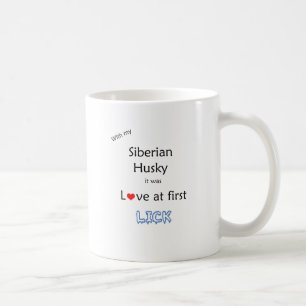 Mug Sibérie Husky Lick Design