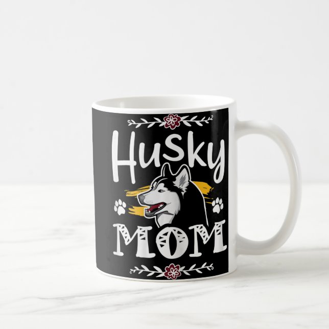 Mug Sibérie husky maman cadeaux husky maman chien prop (Droite)