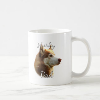 Mug Sibérie Husky (rouge) Papa 2