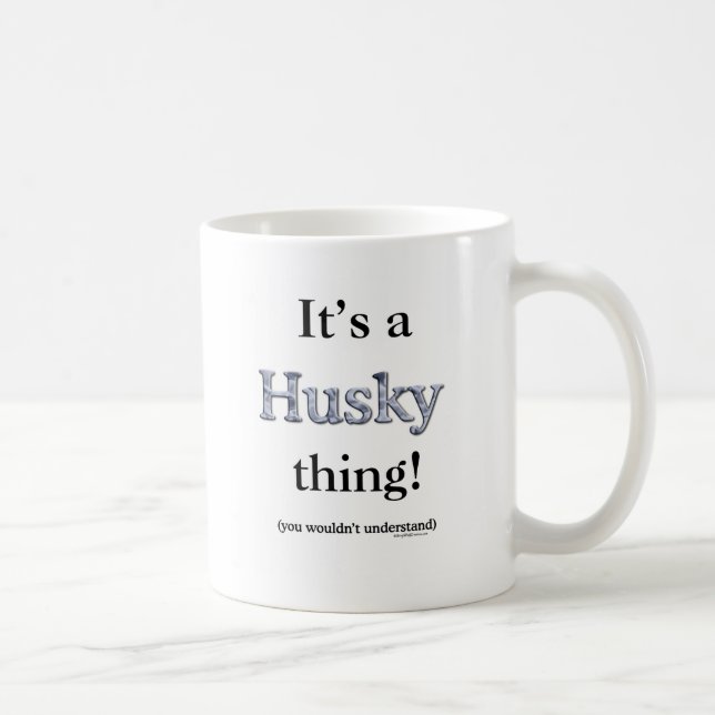 Mug Sibérie Husky Thing (Droite)