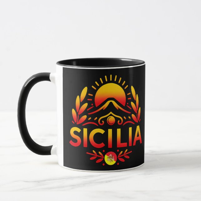 Mug Sicilia Mt.Etna (Gauche)