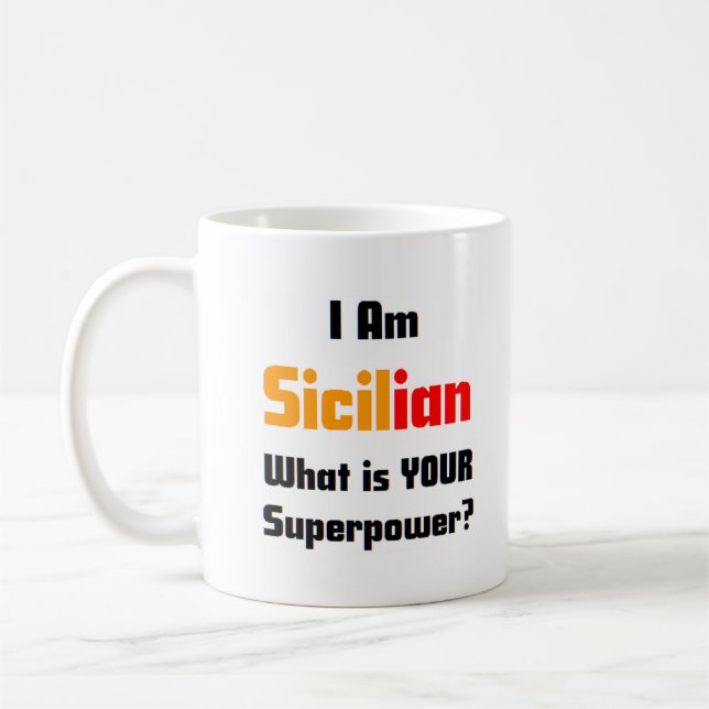 Mug sicilien (Gauche)