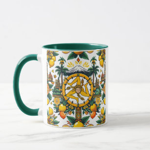 Mug Sicilienne Trinacria Design