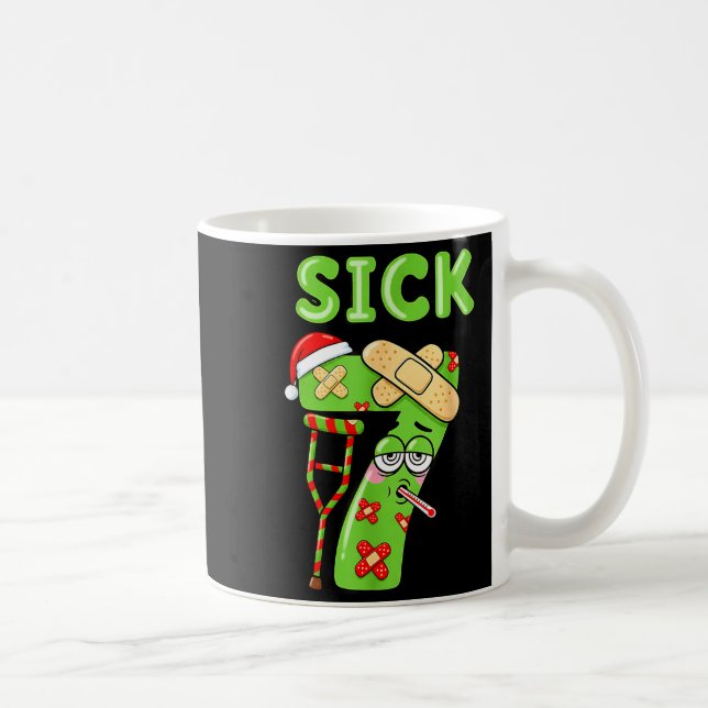Mug Sick Seven Meme 67 Number Santa Hat Christmas Men  (Droite)