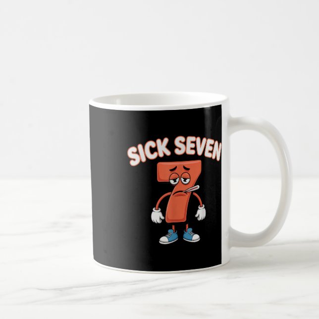 Mug Sick Seven Meme Tee Six Seven Fun Wordplay _2  (Droite)