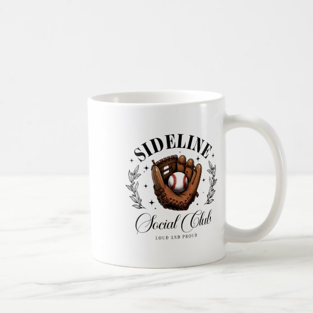Mug Sideline Social Club Bysebyll Matching Maman (Droite)