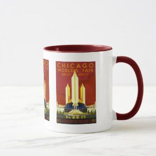 Mug Siècle 1933 de l'Exposition universelle de