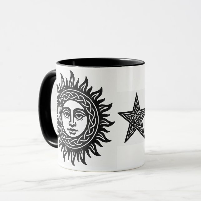 Mug Sigil Liminaire Soleil & Lune (Devant gauche)
