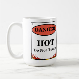 Mug Signal chaud de danger