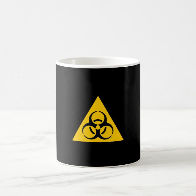 Mug Signal d'alerte de risque biologique (Centre)