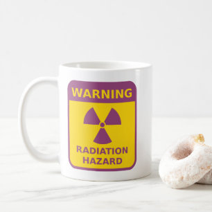 Mug Signal d'avertissement de radiation