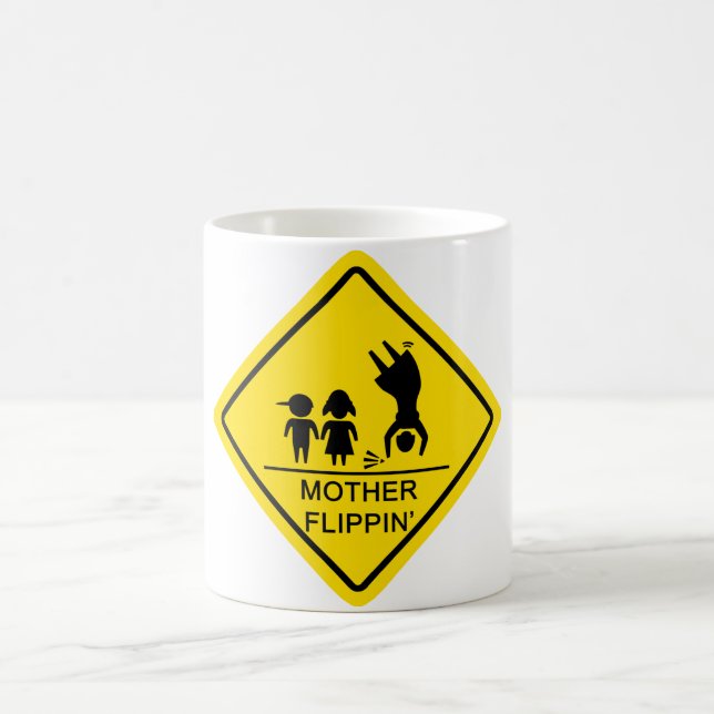 Mug Signal de ralentissement de Flippin de mère (Centre)