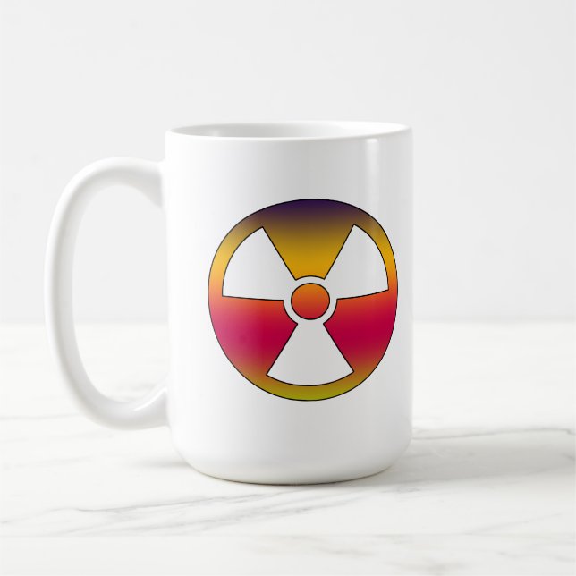 Mug Signal radioactif nucléaire (Gauche)