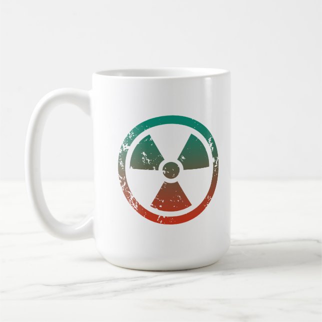 Mug Signal radioactif nucléaire (Gauche)